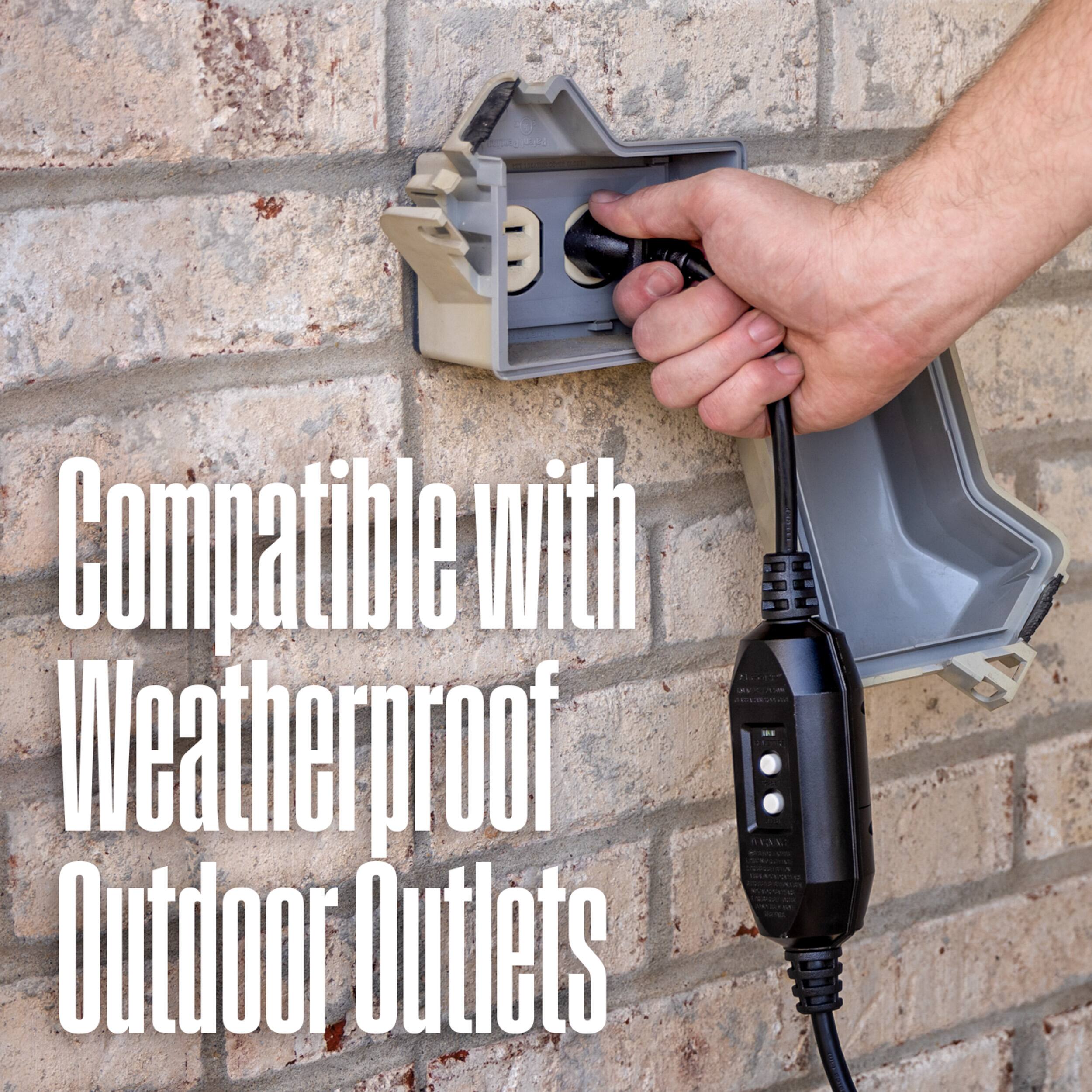 Compatible with Waterproof Outdoor Outlets