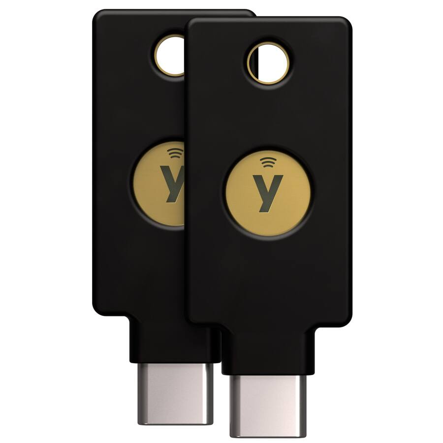 Yubico YubiKey 5C NFC Two Factor authentication (2FA) Security Key Yubico YubiKey 5C NFC Two Factor authentication (2FA) Security Key