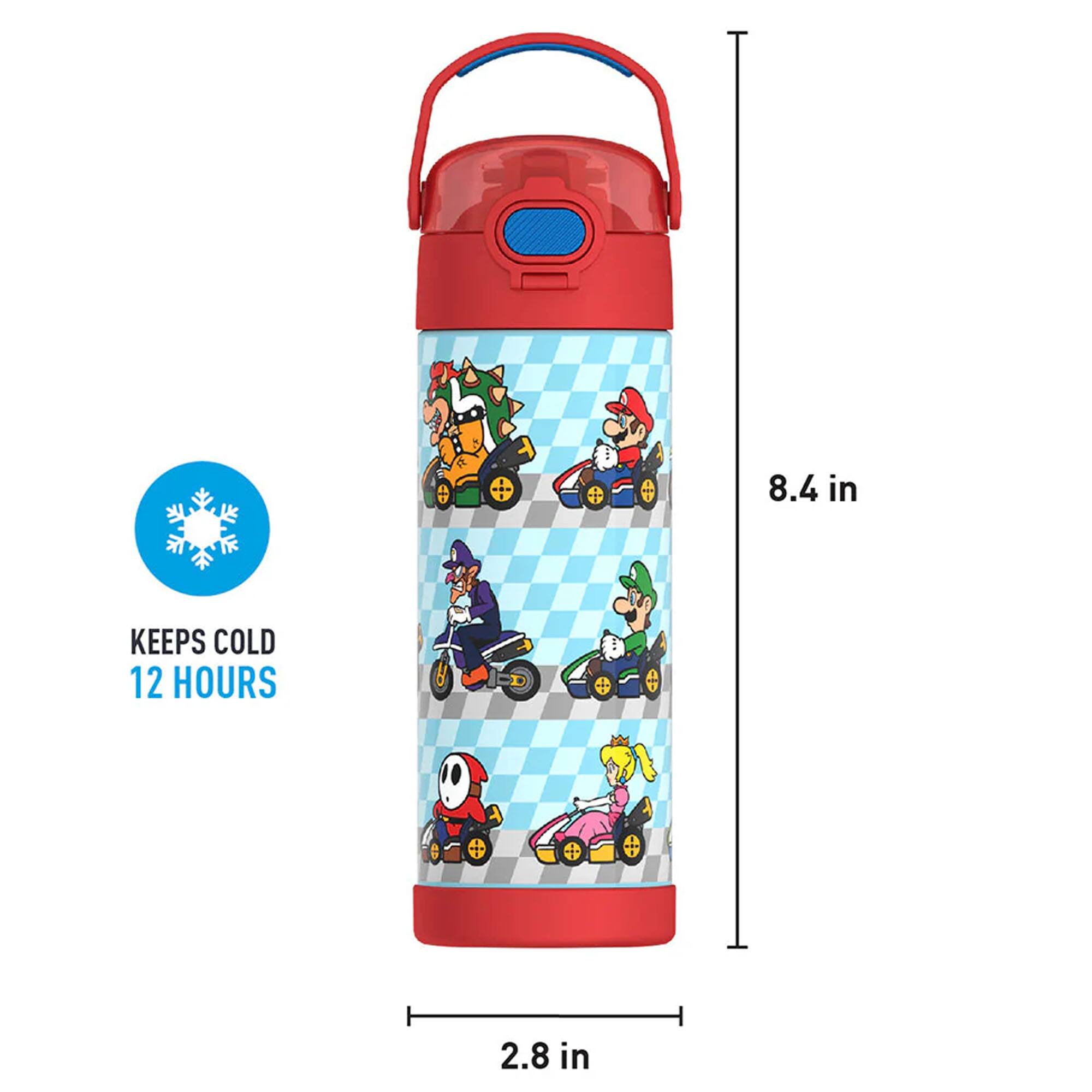 8.4 in  
KEEPS COLD 12 HOURS  
2.8 in