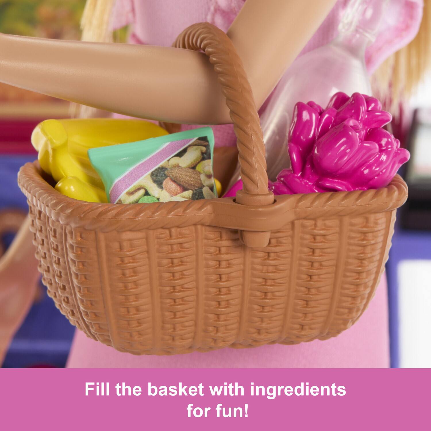 Fill the basket with ingredients for fun!