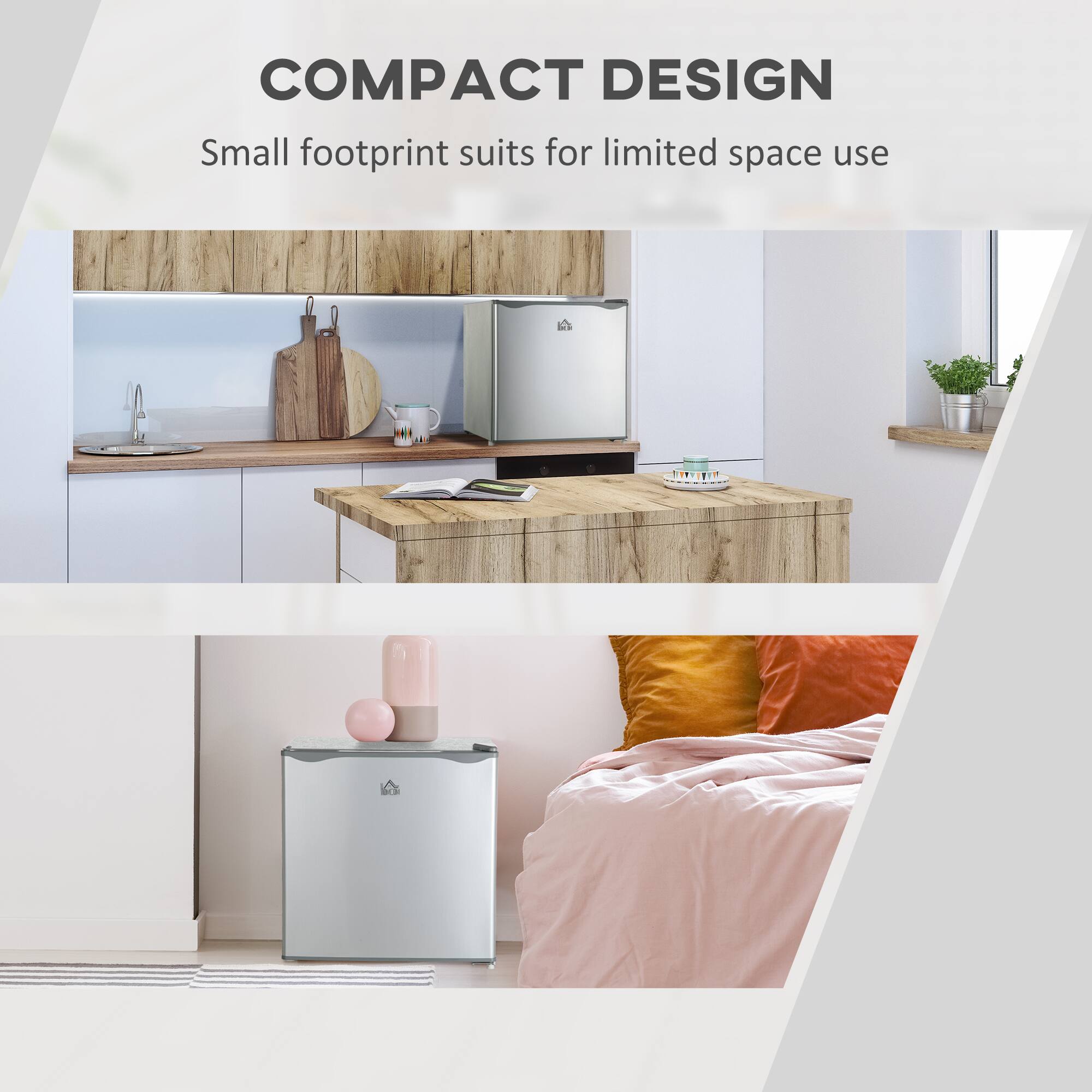 COMPACT DESIGN  
Small footprint suits for limited space use