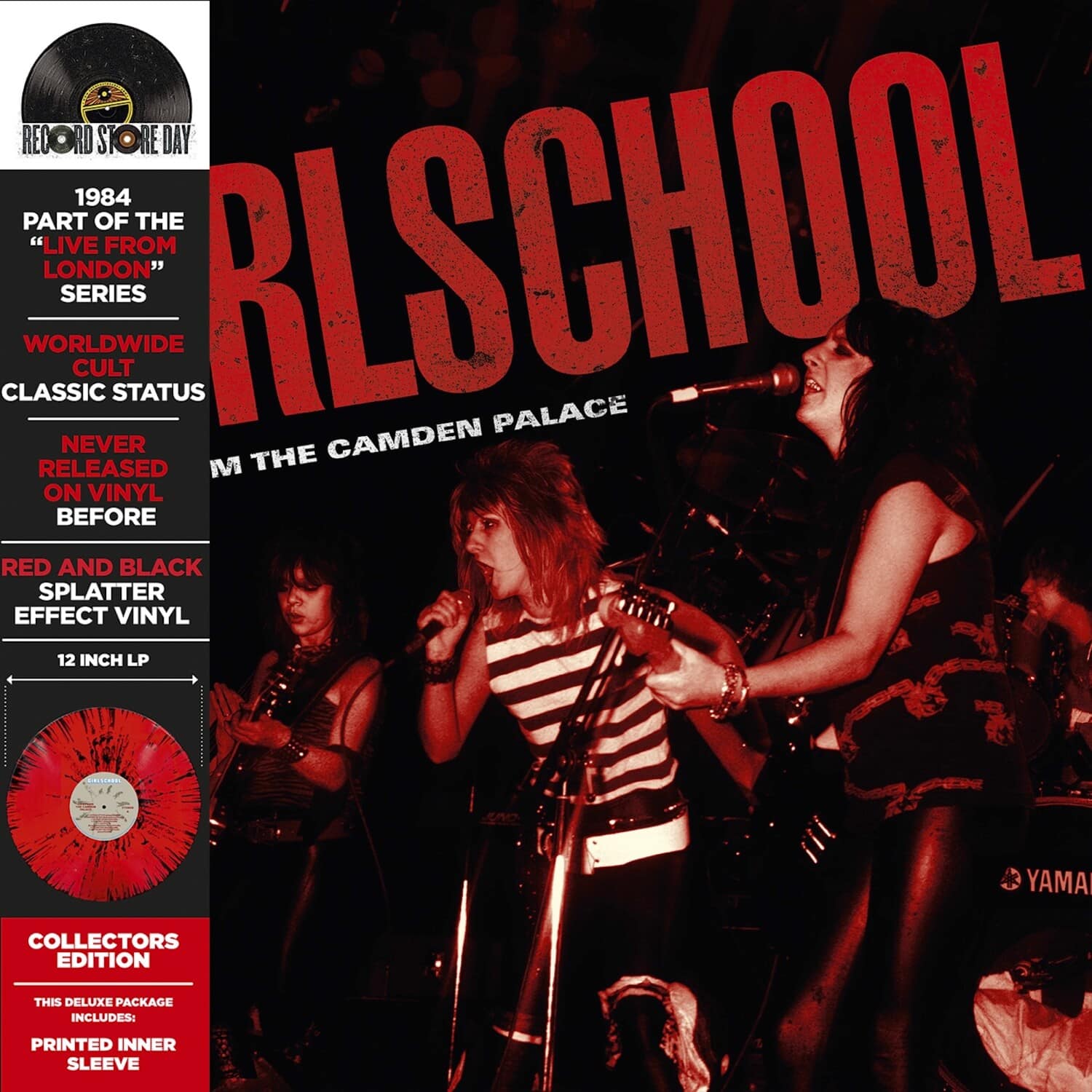 Girlschool - Live From the Camden Palace - Red   - VINYL LP price history on PriceWatchPro