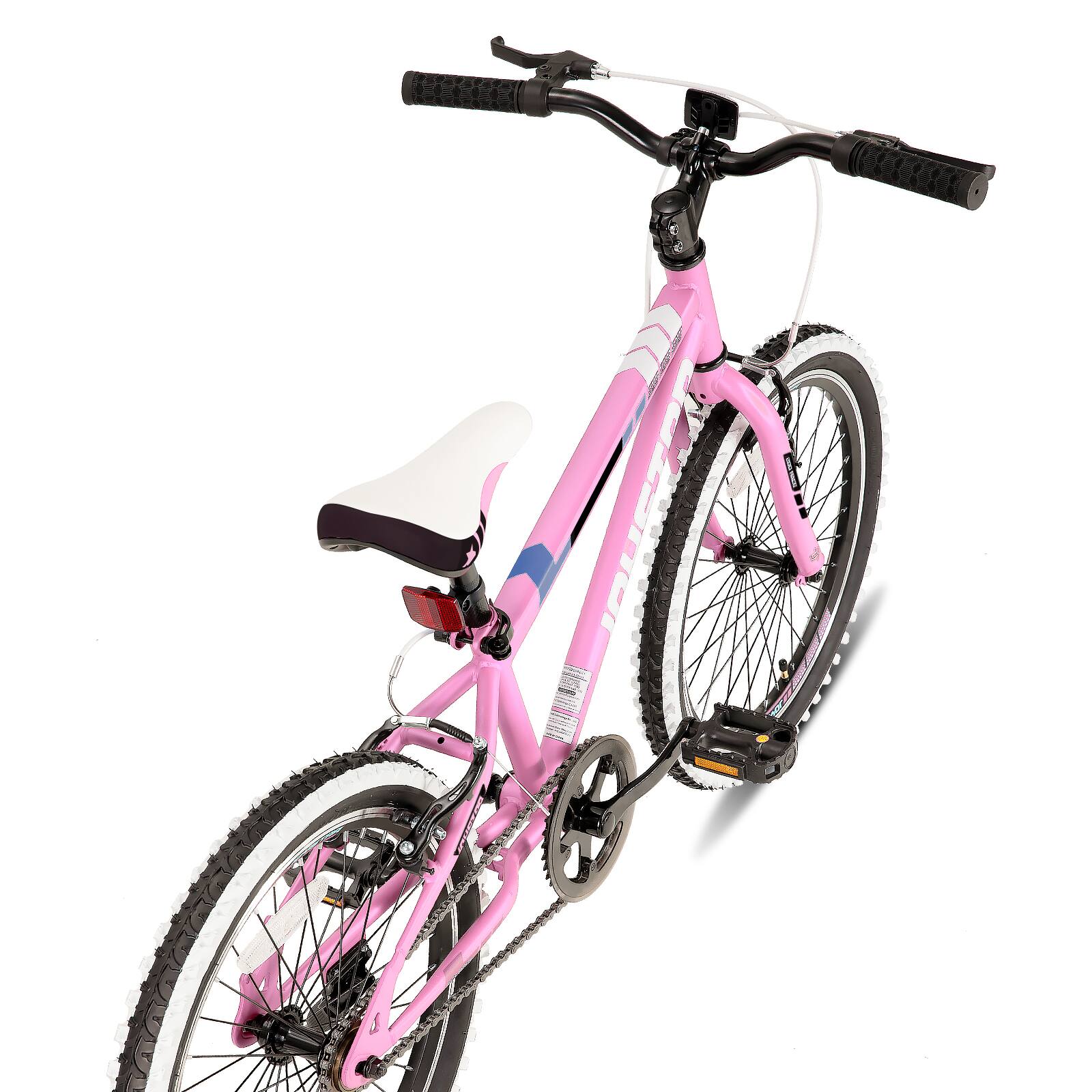 Alt View 4. JOYSTAR - JOYSTAR Lubbock 20 Inch Kids Bike with 1-Speed, Hardtail Mountain Bike for Kids Ages 6-10 MTB for Boys Girls, Pink - Pink.