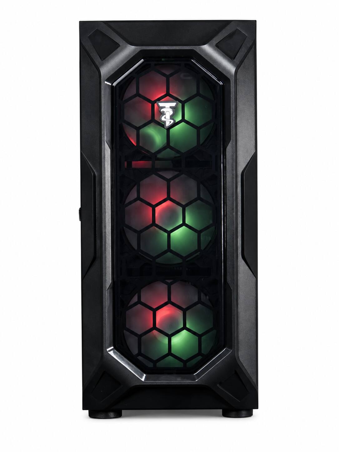 Angle. ViprTech - ViprTech Ghost 2.0 Gaming PC - AMD Ryzen 7 (4.4Ghz), RTX 3060 12GB, 16GB DDR4, 1TB SSD, Computer, Onyx Black - Onyx Black.