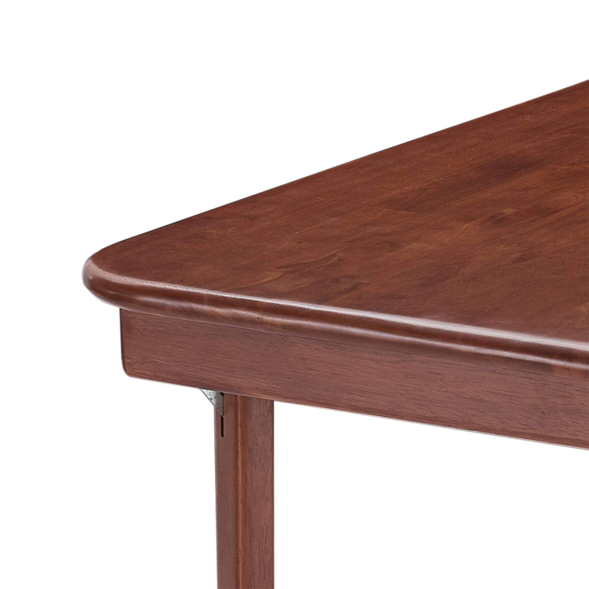 Alt View 8. Stakmore - Stakmore Straight Edge 32" Square Folding Card Table, Cherry Finish - Cherry.