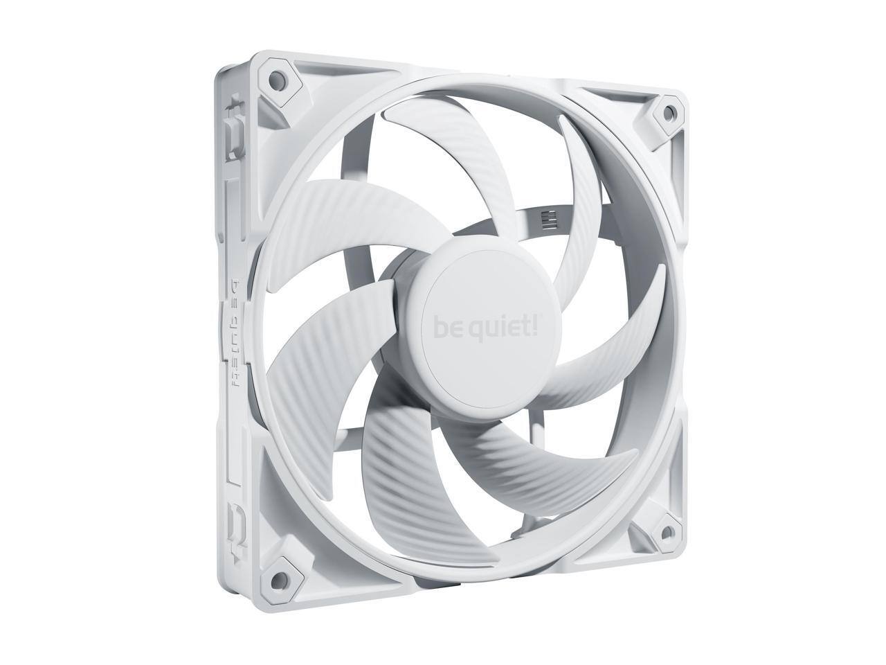 Front. be quiet! - be quiet! SILENT WINGS PRO 4 - 140mm PWM White - White.