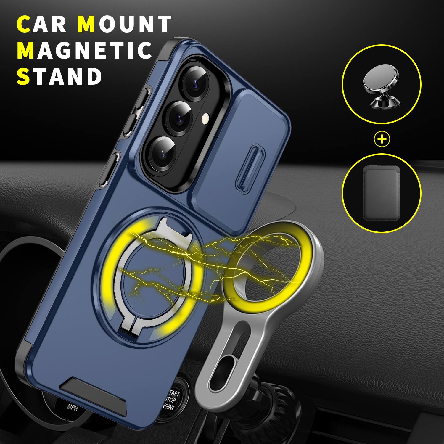 CAR MOUNT MAGNETIC STAND

MPH

START STOP ENGINE