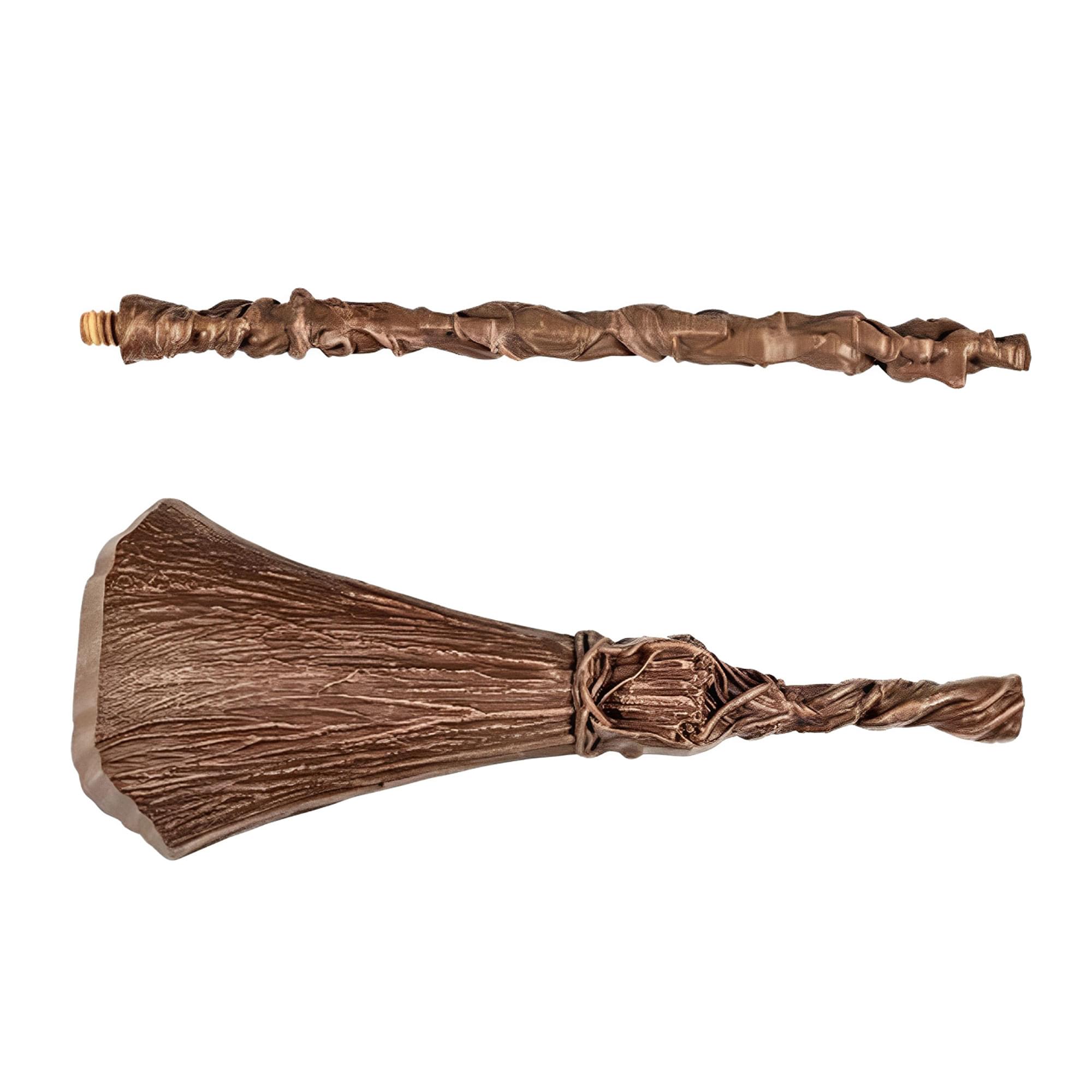 Alt View 1. Disguise - Wicked Elphaba Broom Adult Costume Accessory - Brown.