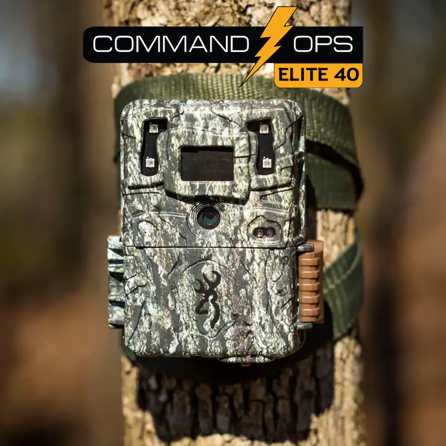 Browning Trail Camera Command Ops Elite 40 with SD Card, Batteries ...