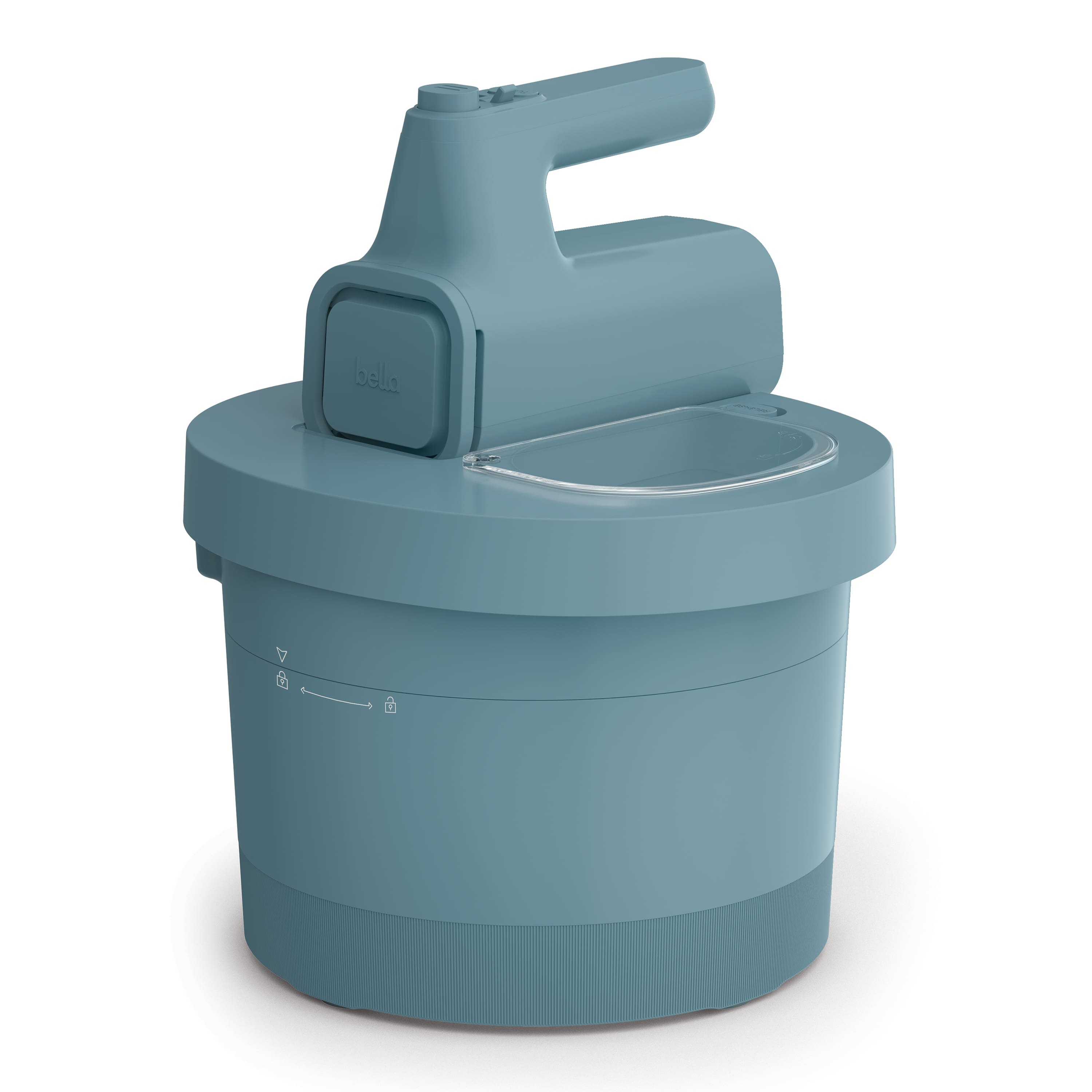 Front. Bella - 3.5-qt. Hand & Stand Mixer - Surf.