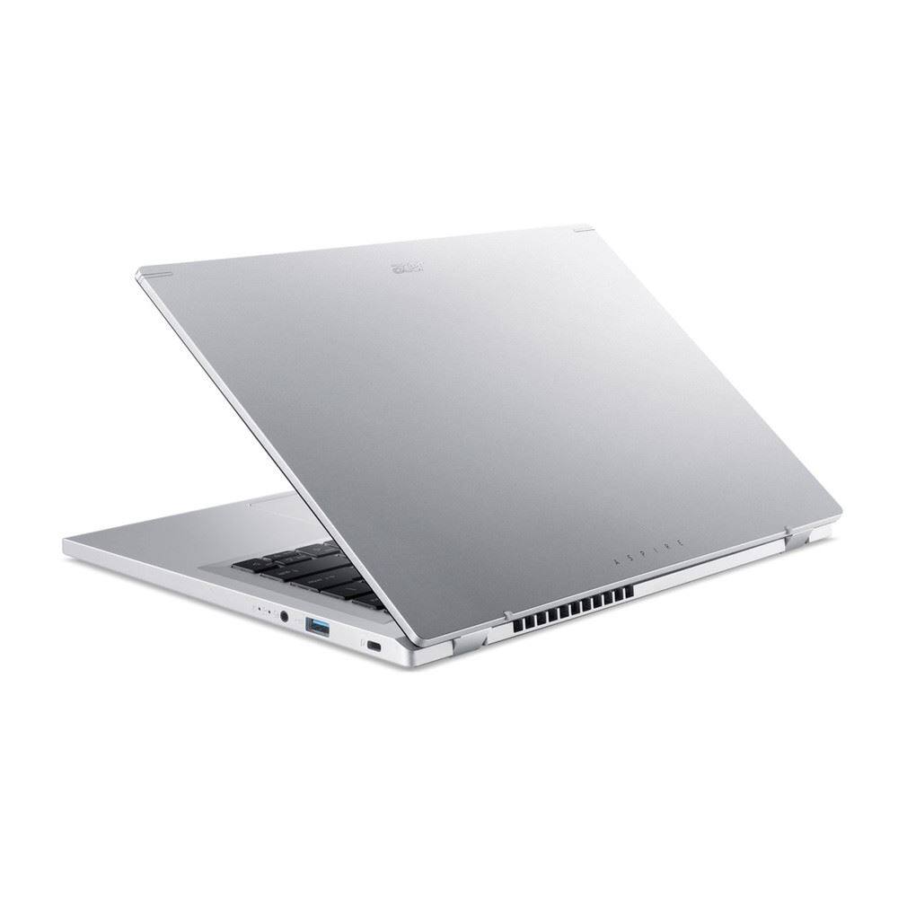 Alt View 1. Acer - Aspire 3 A314-36P 14" Laptop Intel Core i3-N305 1.80GHz 8GB RAM 512GB SSD Windows 11 Home - Silver.