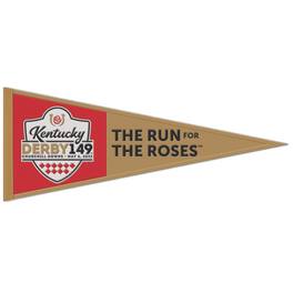 WinCraft - Kentucky Derby 149 13" x 32" Wool Pennant - Multicolor