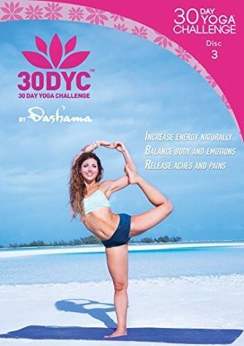 Front. 30dyc: 30 Day Yoga Challenge With Dashama Disc 3   - DVD.