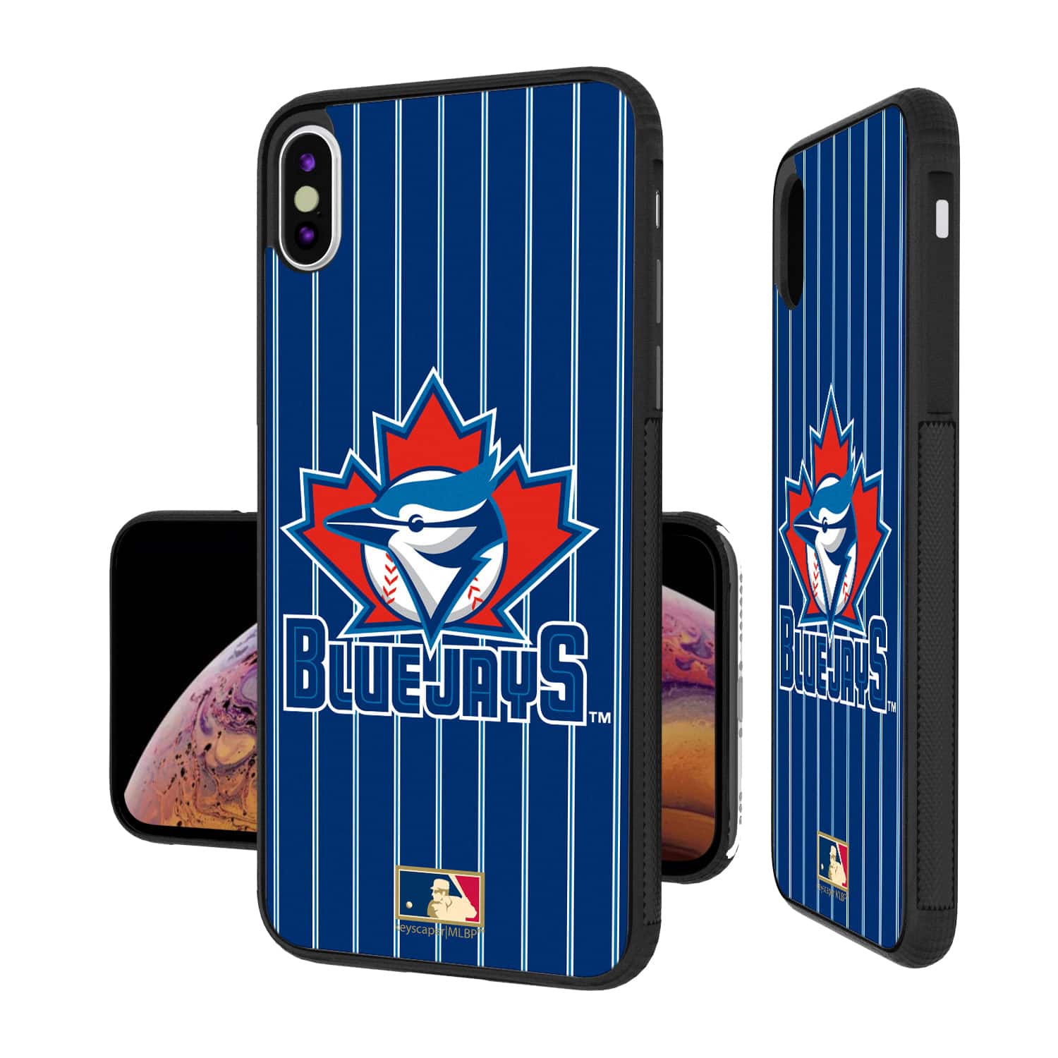 Keyscaper - MLB - Toronto Blue Jays Cooperstown iPhone Bump Case - 15 Pro - Multicolor