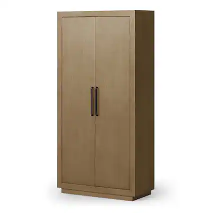 Front. Maven Lane - Maven Lane Uma Contemporary Wooden Cabinet in Refined Grey Finish - Refine Grey.