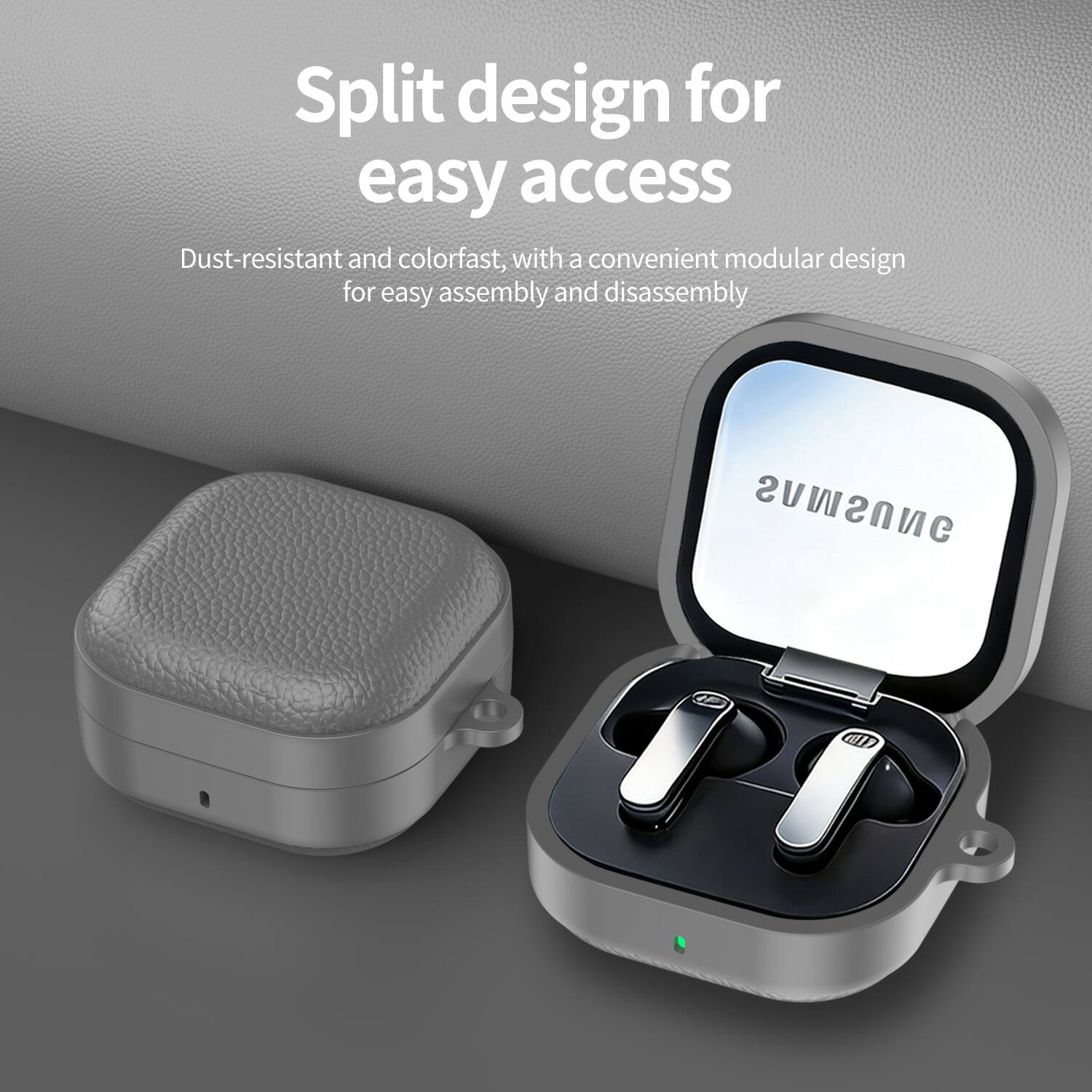 Split design for easy access

Dust-resistant and colorfast, with a convenient modular design for easy assembly and disassembly