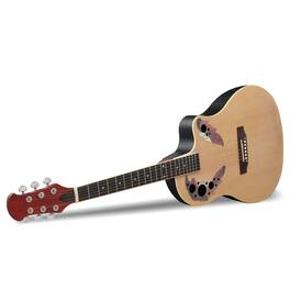Winado - 41 Inch Acoustic Guitar, Full-Size Beginner Cutaway Wood Guitars Kit with Gig Bag and Steel String for adults