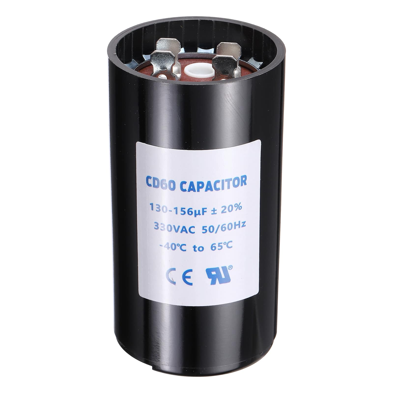 Unique Bargains - CD60 Capacitor 130-156uF 330VAC Run Motor Start Capacitor 50/60Hz for Electric Fan Motor Well Pump - Black price history on PriceWatchPro