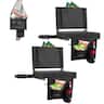 VEVOR - Stadium Seat, Folding Bleacher Seat with Back Support and Thick Cushion, Padded Stadium Seats for Bleacher - Black