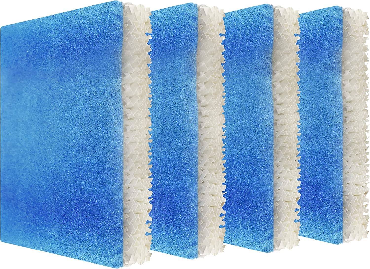 Front. HQRP - Humidifier wick filter T replacement 4-pack for Honeywell HFT600 HFT600PDQ HEV615 HEV620.