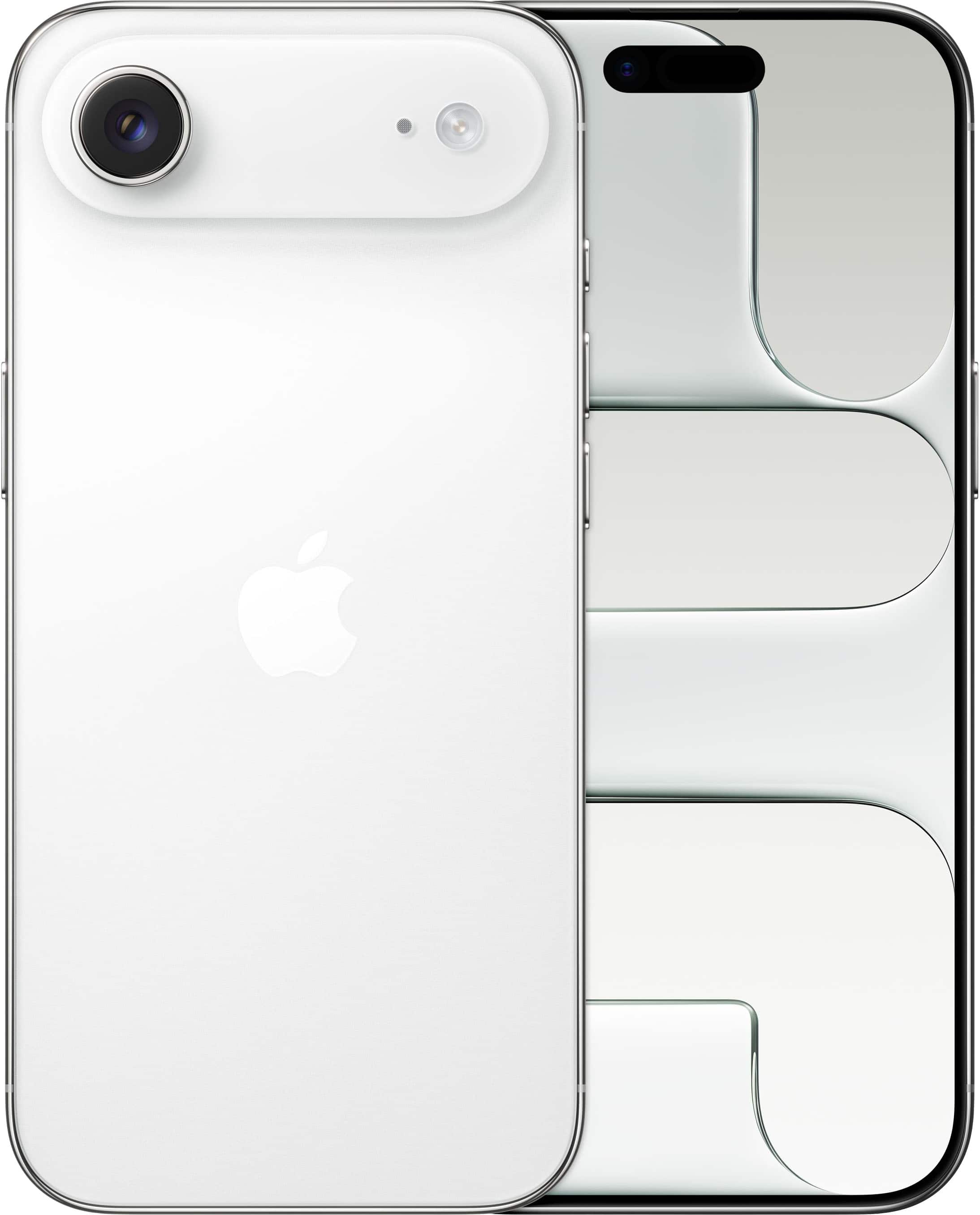 Front. Apple - iPhone Air 256GB - Cloud White.