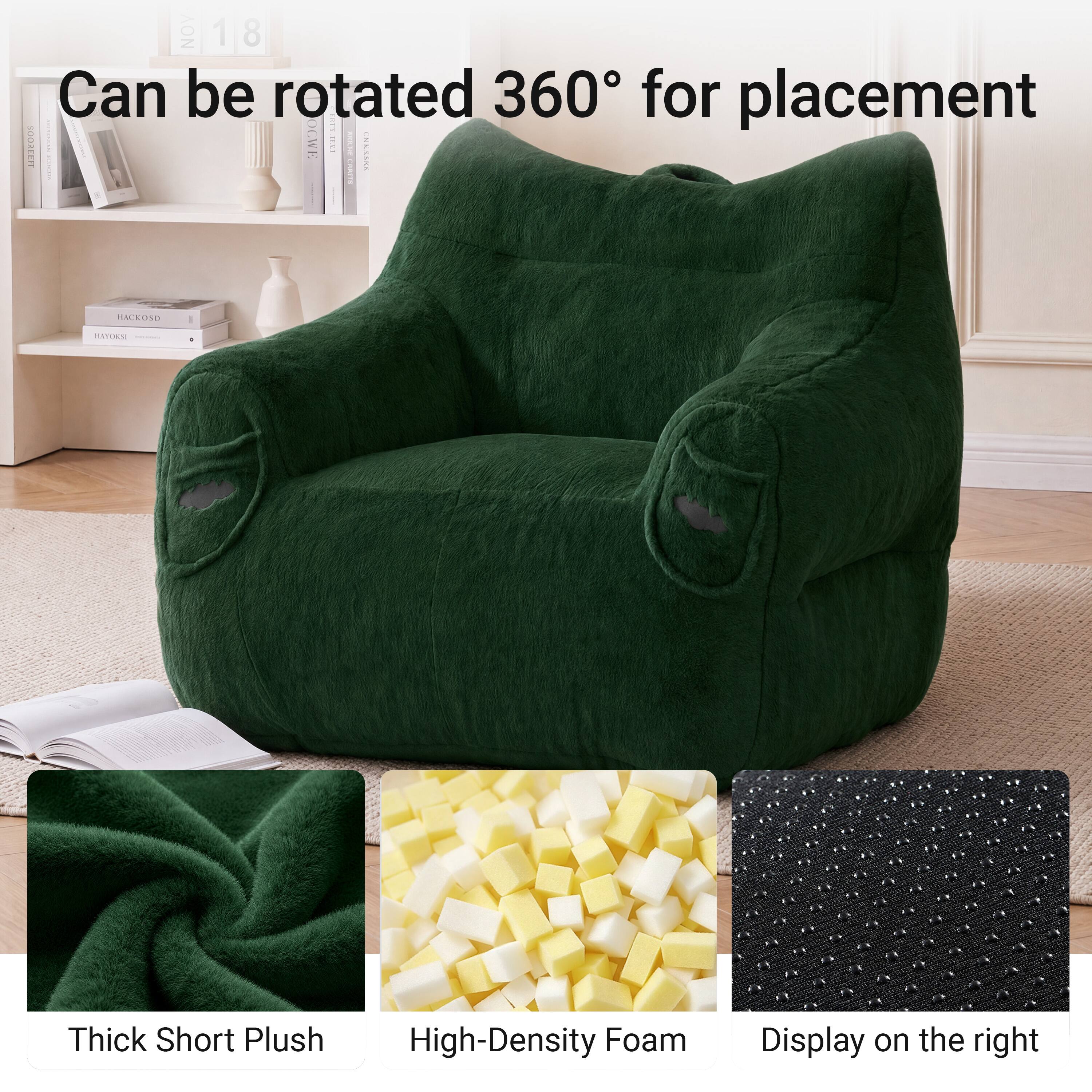 NOV 18 Can be rotated 360° for placement  
SOOREER  
I OCWE  
W CA HALAUSO 5N  
Thick Short Plush High-Density Foam Display on the right