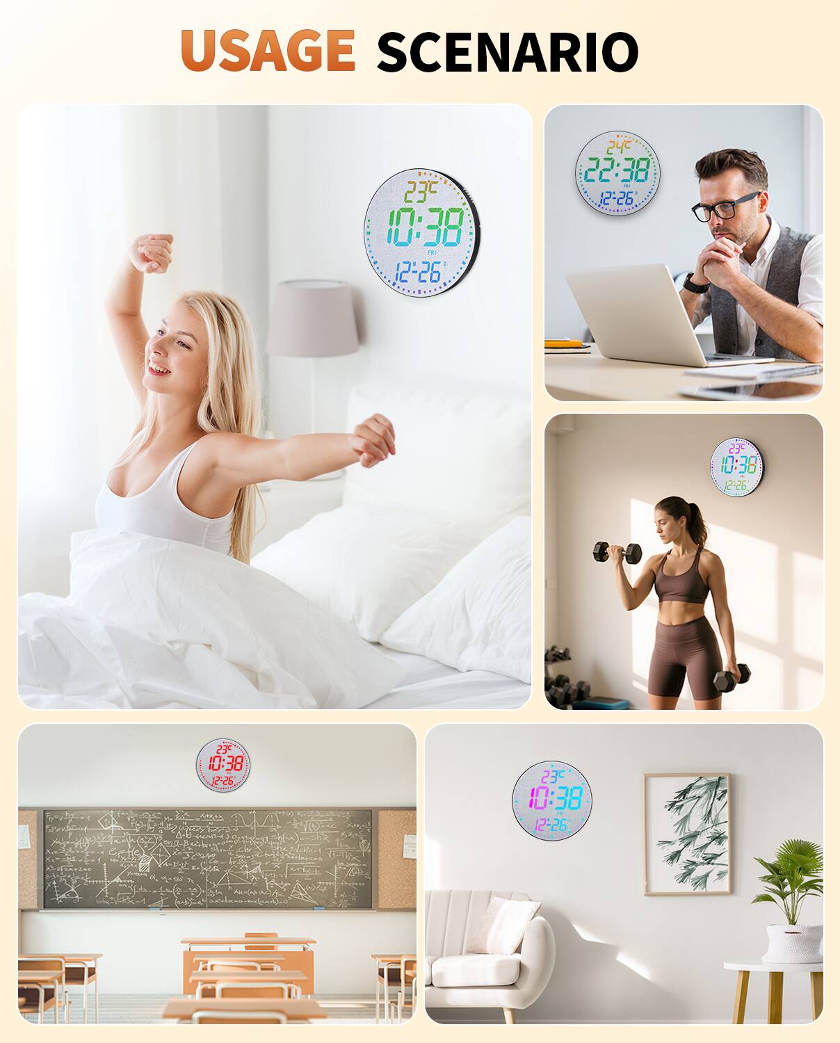 USAGE SCENARIO

23C 10:38 FRI 12-26  
24C 22:38  
12:26  
PES 10:38  
35-5  
23C 10:38 12:26