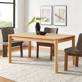 Alba Extendable Dining Table by Modway - Oak