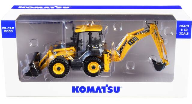 KOMATSU
DIE-CAST MODEL
WB 97s
OMATSU
EXACT 1:50 SCALE
KOMATSU