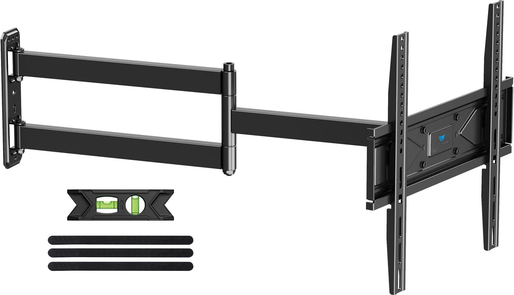 Front. Comfort Essence - Tv Wall Mount Long Arm Bracket For Tvs Full Motion Mounts With Articulating Arms Extension Tilt Swivel Ho - Corner Long Arm TV Mount.