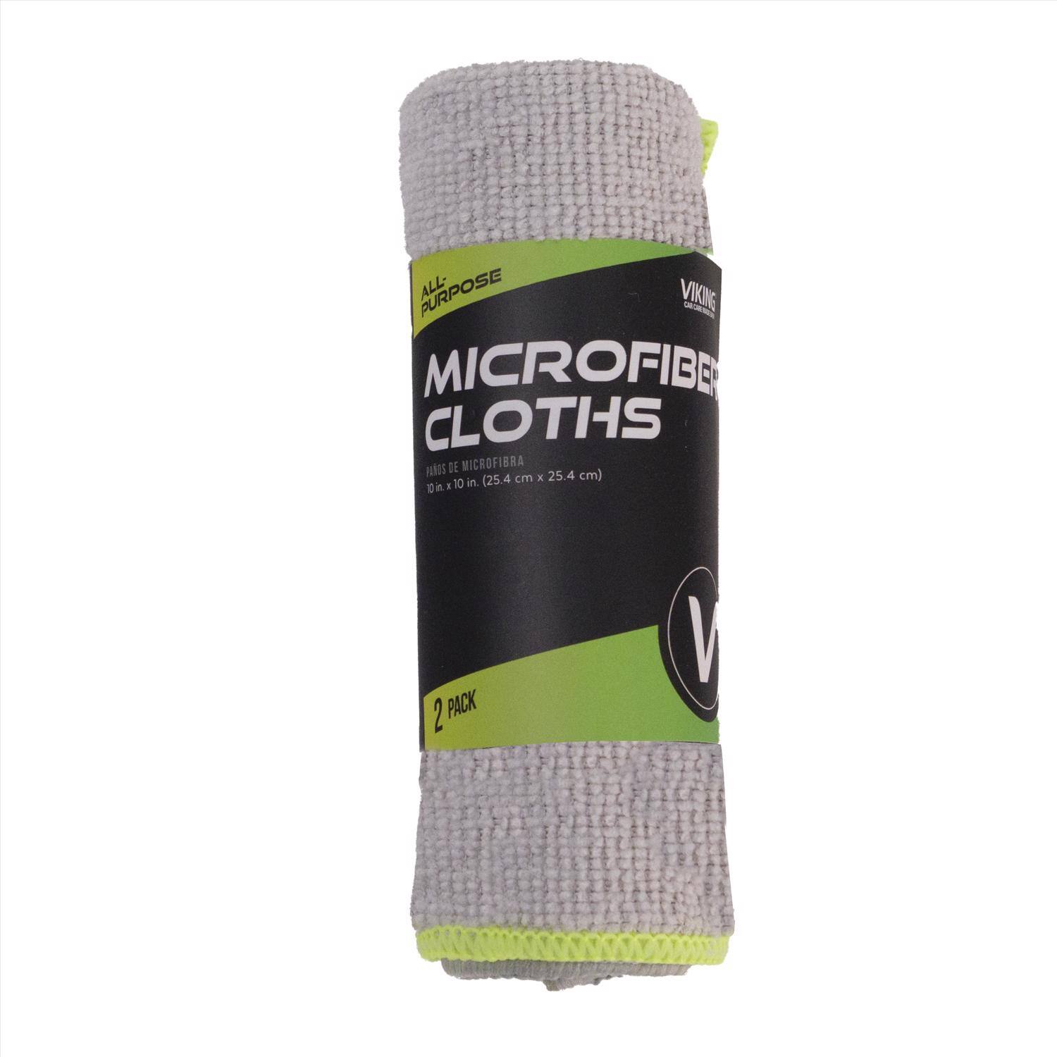 PURPOSE ALL- VIKINGE ORN 1 MICROFIBER CLOTHS (25.4 cm x 25.4 cm) 10 in. 2 PACK