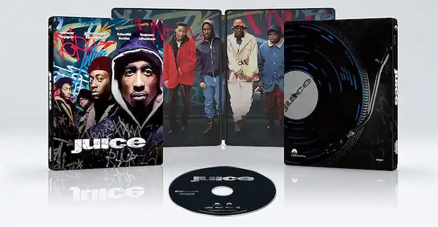 Front. Juice (Steelbook) - 4K Blu-Ray.