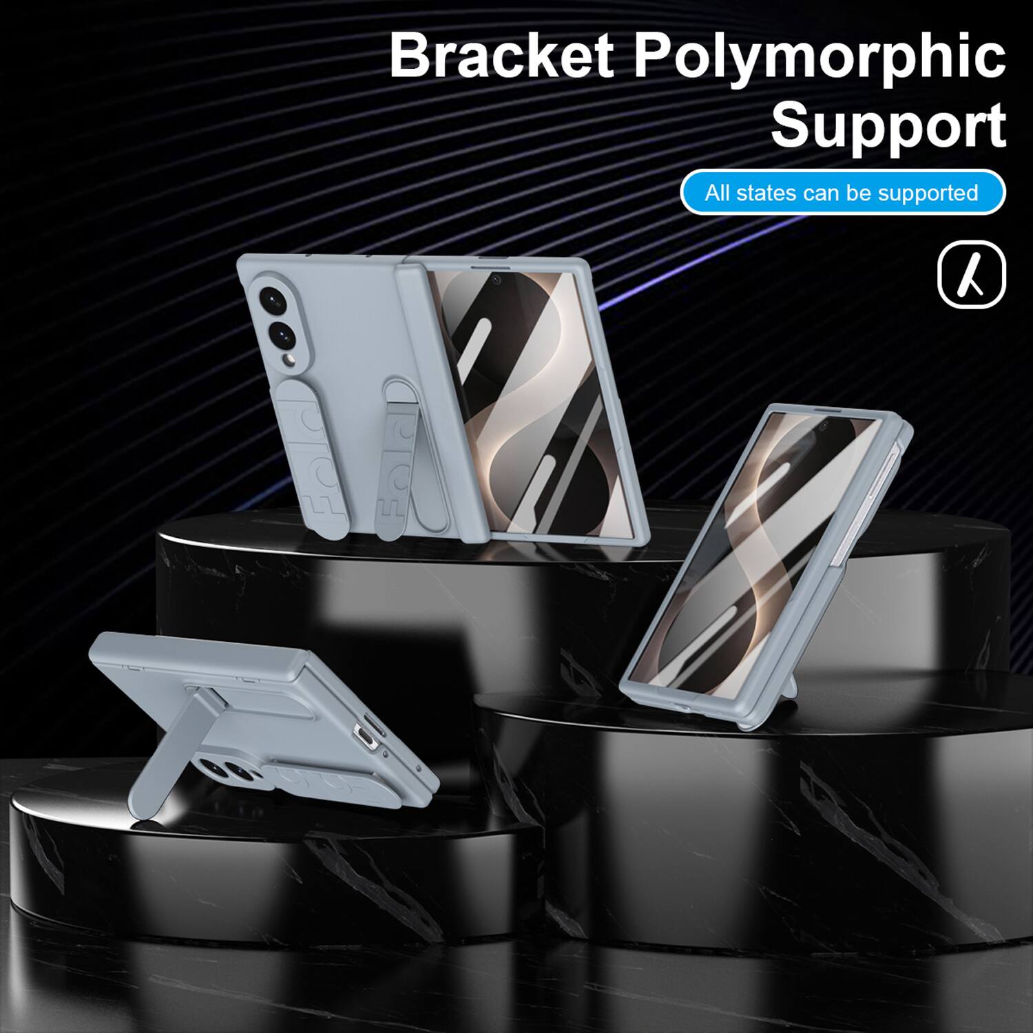 Bracket Polymorphic Support  
All states can be supported