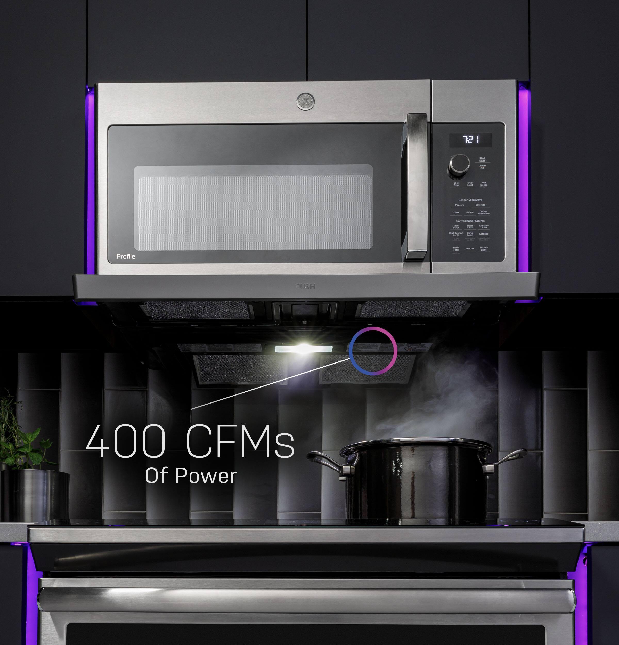 Profile 400 CFMs of Power