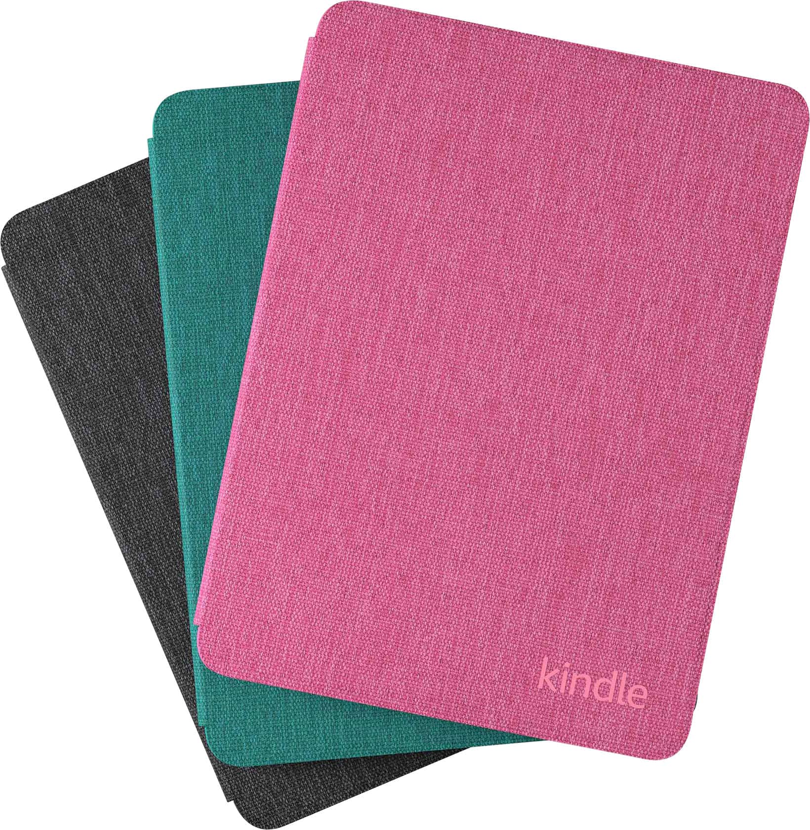 Alt View 13. Amazon - Kindle Paperwhite/Colorsoft Case, Water-Safe fabric, Foldable Lightweight Cover - Black.