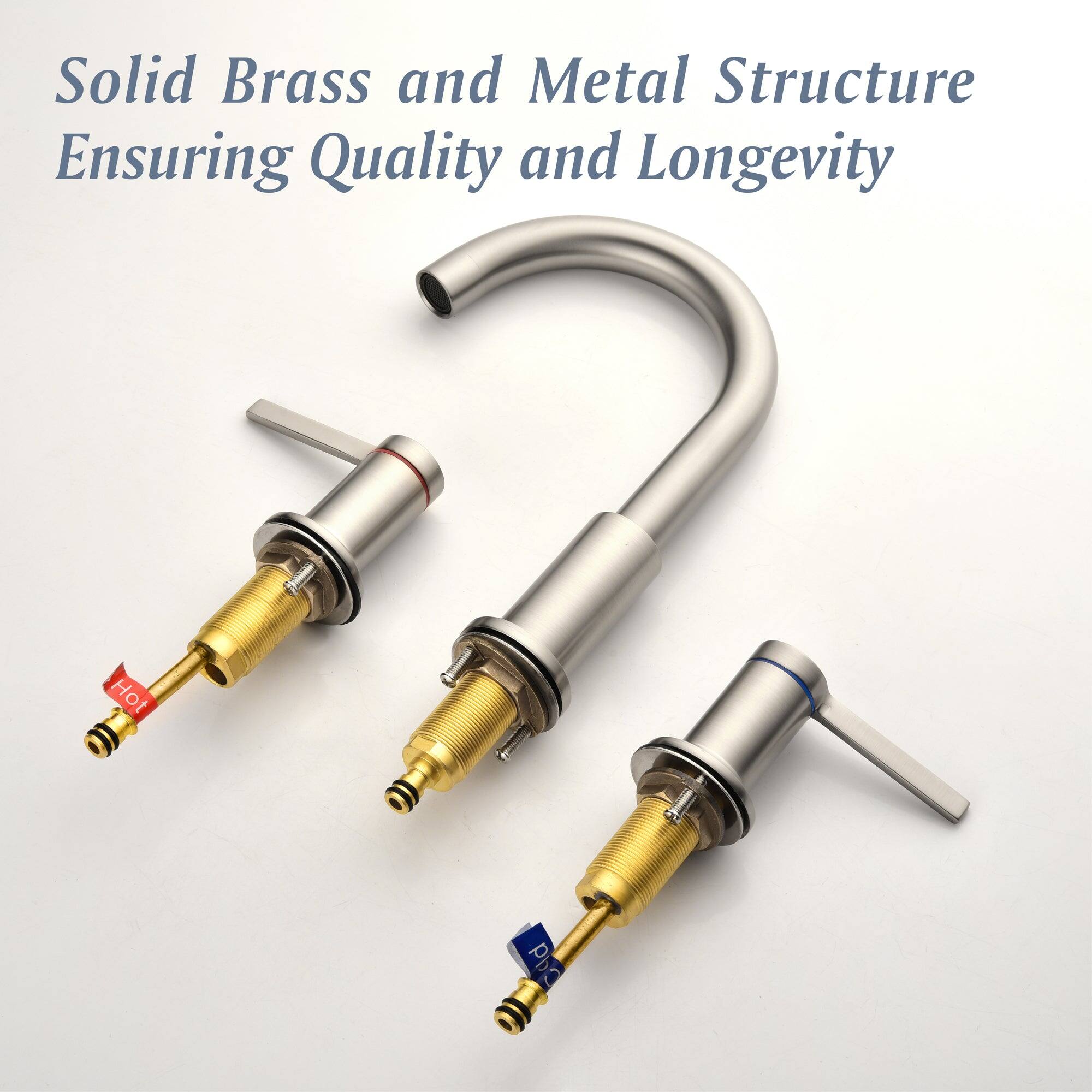 Solid Brass and Metal Structure  
Ensuring Quality and Longevity
