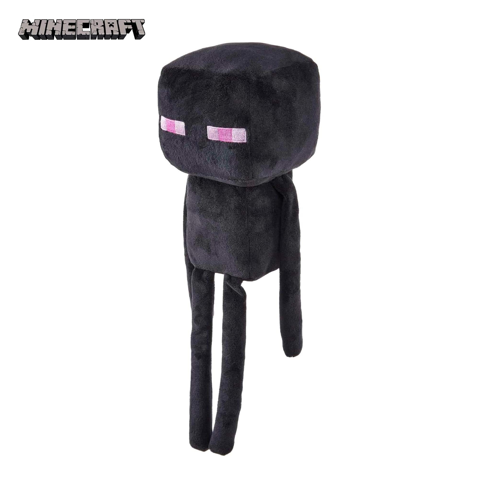 Alt View 10. Mattel - Minecraft 8 Inch Character Plush | Enderman - Black.
