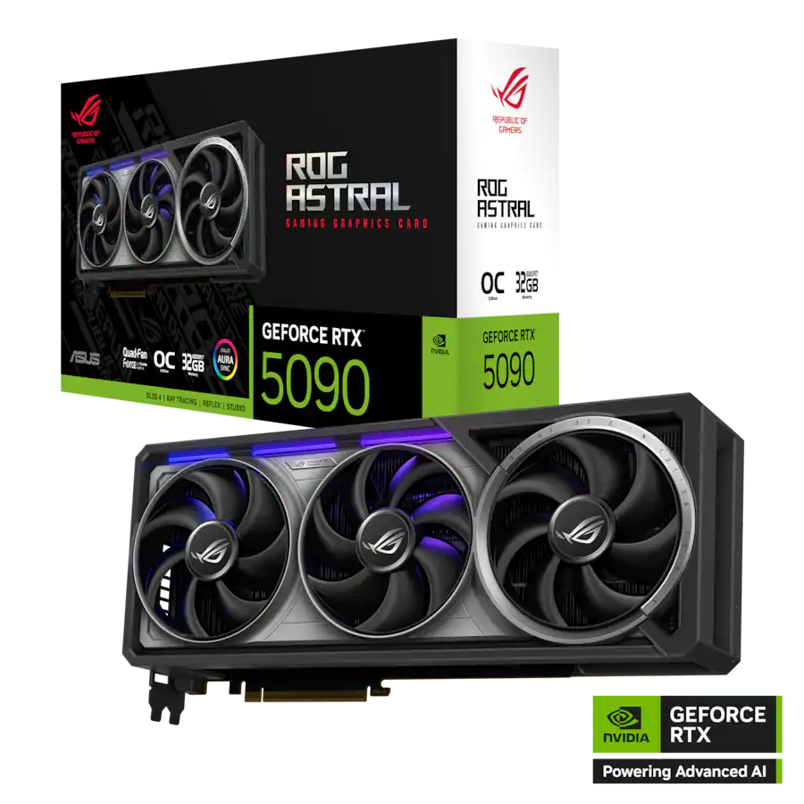 ASUS ROG Astral NVIDIA GeForce RTX 5090 32GB GDDR7 PCI Express 5.0 ...