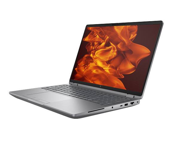 Left. HP - HP ZBook Fury G1i 16 Mobile Workstation PC with 3 Yr Warranty & Wolf Pro Security - C3FK9UA#ABA - Black.