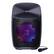 Angle. ION Audio - Ion Proglowultraxus Pro Glow Ultra High-power Portable Bluetooth Pa Speaker With Lights, Sonic Wide Audio - Black.
