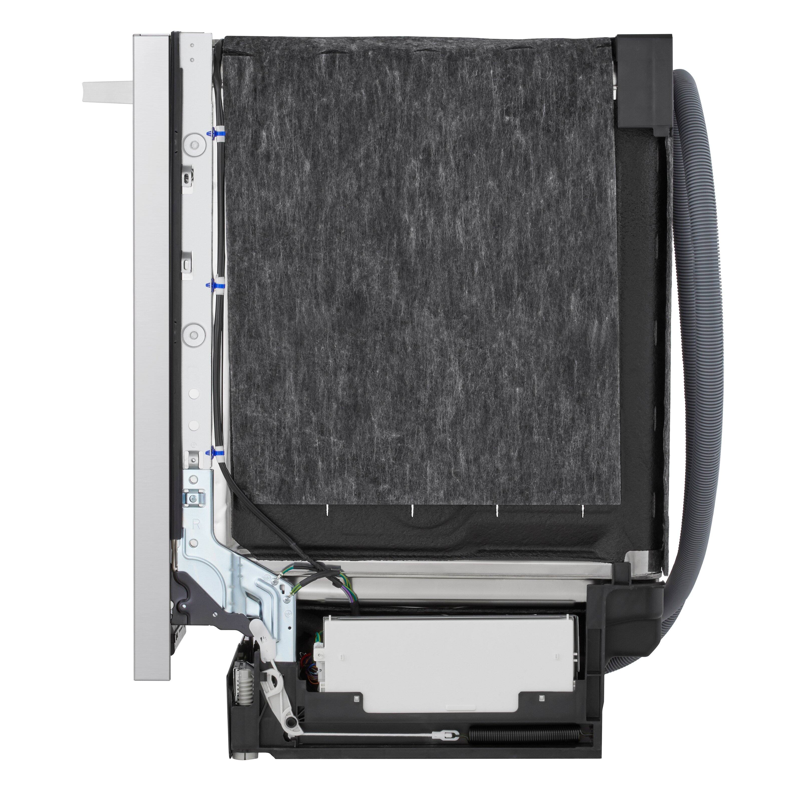 Alt View 23. LG - 24" Top Control Smart Built-In Stainless Steel Tub Dishwasher with 3rd Rack, QuadWash Pro, and 46dB - Stainless Steel.