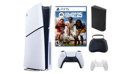 Playstation 5 Slim + College Football 25 Bundle with Accessories - PlayStation 5