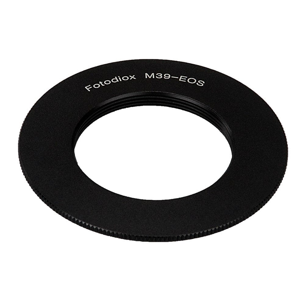Fotodiox - Lens Adapter - Compatible with M39 Screw Mount Russian Lenses to fit Canon EF/EF-S Mount Cameras