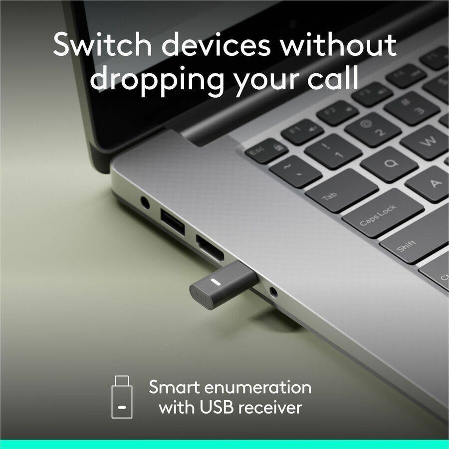 Switch devices without dropping your call

Smart enumeration with USB receiver