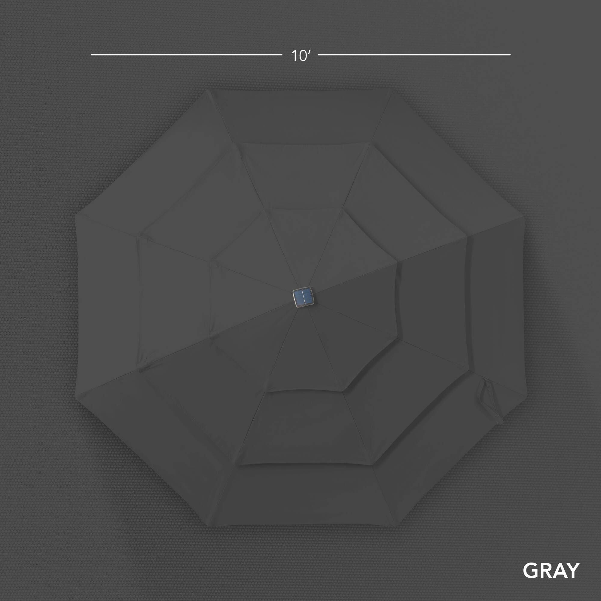 The text on the image is "10' GRAY."