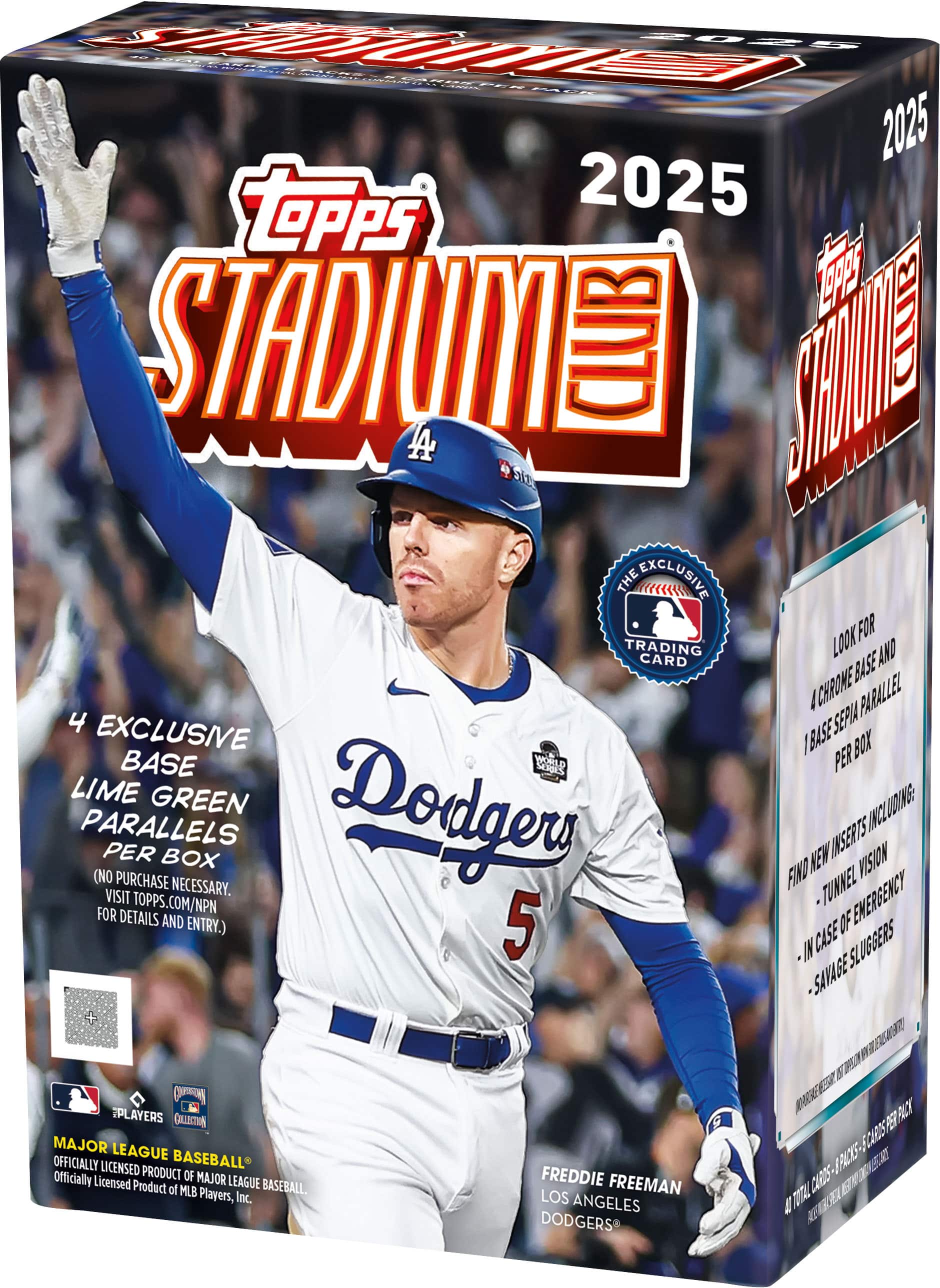 2025 Topps Stadium Club Baseball Blaster Box