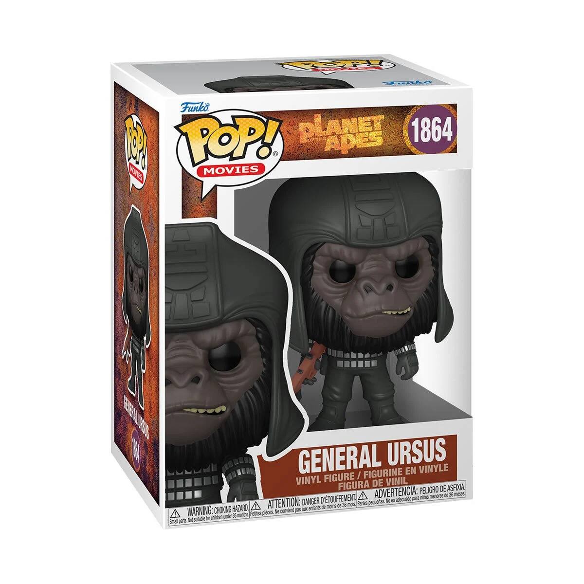Funko Pop! Movies 1864 General Ursus Figurine en Vinyle Figure / Vinyl Figura de Vinil Peligro de Asfixia D'Touffement Advertencia: Peligro para niños menos de 36 meses. Danger: choking hazard. Warning: Choking Hazard. Attention: - onfants a moins a 36 not Phrs A WARNING: CHOKING Pettes pioet S uniet - nhide u 38 months S sibr 7 Smal purs