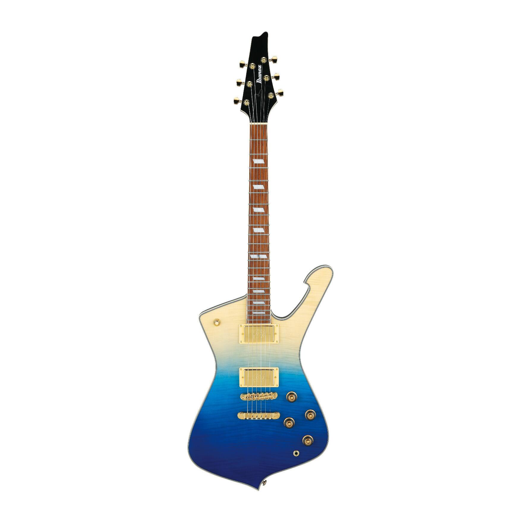 Ibanez - IC420FMTBG Iceman 6str Electric Guitar w/Bag - Transparent Blue Gradation price history on PriceWatchPro