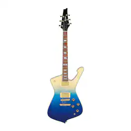 Ibanez - IC420FMTBG Iceman 6str Electric Guitar w/Bag - Transparent Blue Gradation