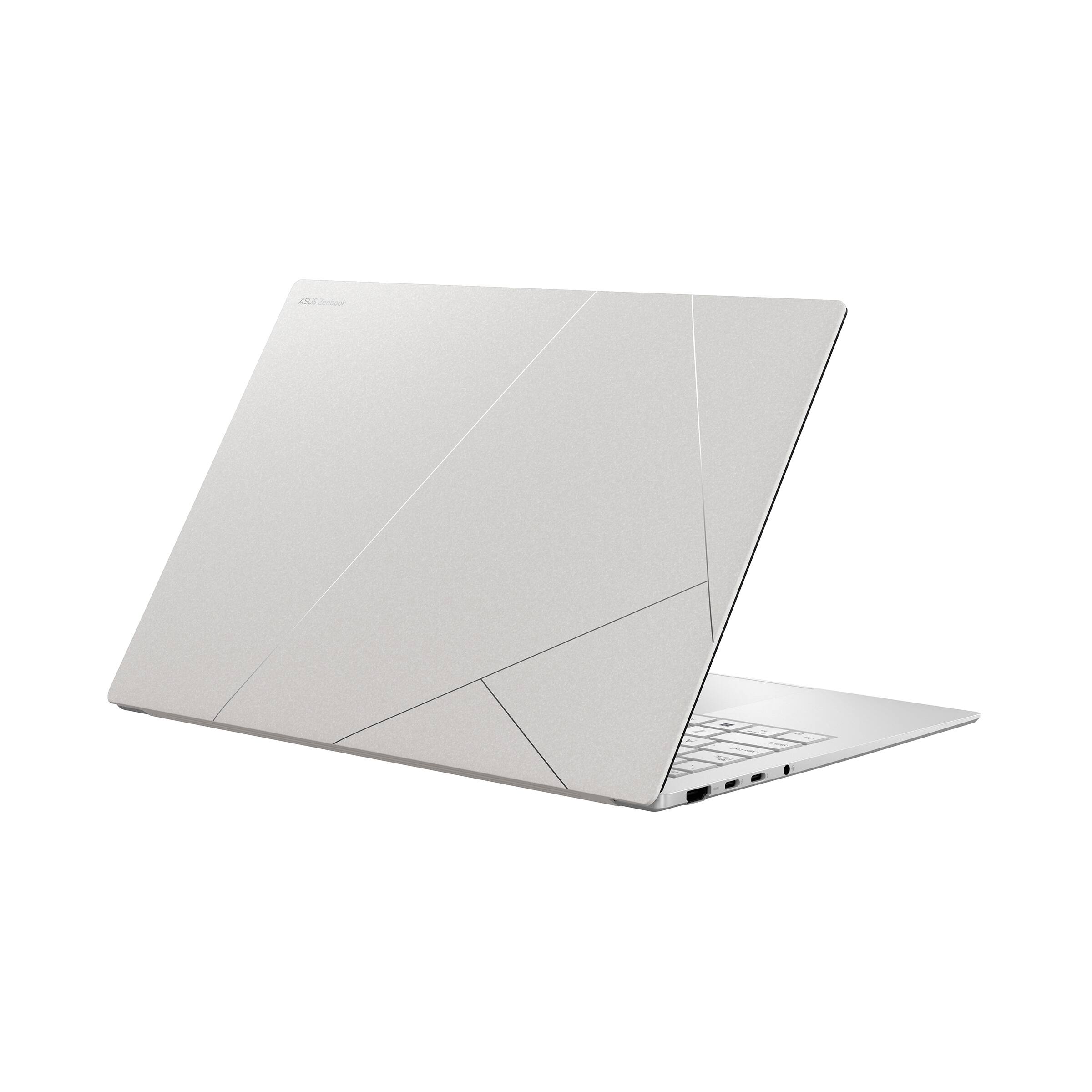 Alt View 15. ASUS - Zenbook S14 14" OLED Touch Screen Laptop - Intel Core Ultra 7 258V - 32GB RAM - 1TB SSD - Copilot+ PC - Scandinavian White.
